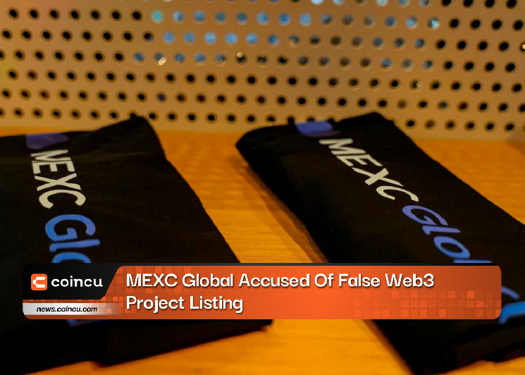 MEXC Global Accused Of False Web3 Project Listing
